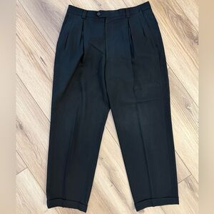 Giorgio Armani Elegant Black Dress Pants. Men’s size 36x30